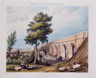Viaduct at Watford, 1837